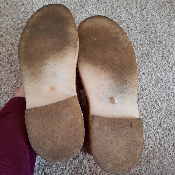 Clarks Originals Desert Chukka Boots Dark Tan Genuine Leather 26162422 Size 11 - Picture 11 of 16